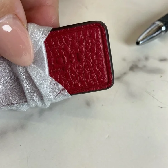 Coach C2818 Red Apple Pebbled Leather Shoulder Val Duffle Crossbody Hand Bag NWT - Picture 10 of 14